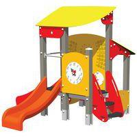 Structure grande tour et grande cabane Ptit Loup alu/polyester - Fixation platines - Image principale