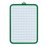 Ardoise blanche 19x26cm avec bordure de protection. - Image principale