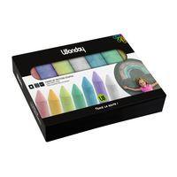 Étui 7 craies de trottoir rondes géantes - Image principale