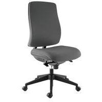 Chaise Harmonia dossier maxi Gris moyen - Image principale