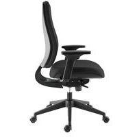 Fauteuil Harmonia accoudoirs réglables Noir - Image 2