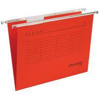 Lot de 25 Dossier suspendu Alzicht A4 fond V - rouge - Image principale