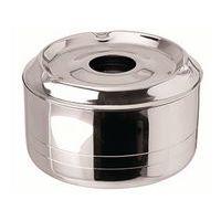 Cendrier à eau en inox noxydable 11x7,2 cm - Image principale