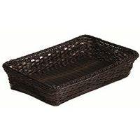 Corbeille à viennoiserie en polypropylène GN1/1 noir/beige - Image principale