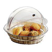 Couvercle rond en polypropylène 38x20 cm transparent - Image principale