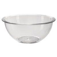Saladier en plastique 18x7,5 cm 85cl transparent - Image principale