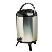 Robinet poussoir pour fontaine isotherme en aluminium - Image principale