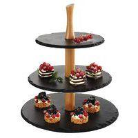 Support gâteau en ardoise noir - Image principale