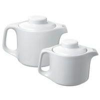 Couvercle théière en porcelaine 43cl blanc-Delta - Image principale