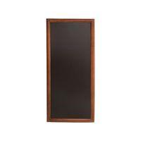Ardoise murale cadre bois foncé 120x56x5 cm -Longue - Securit - Image principale