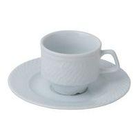 Sous-tasse café en porcelaine ø12,5 cm blanc-Panama - Image principale