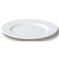 Assiette plate en porcelaine ø27,5 cm blanc-Polo - Image principale