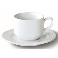 Tasse thé en porcelaine ø8,5 cm 22cl blanc-Polo - Image principale