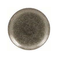 Assiette plate en porcelaine ø21,7 cm noir-Raku-Churchill - Image principale