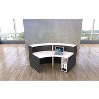 Banque d'accueil Bari Anthracite - Image 3