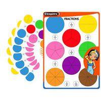 Lot 846 gommettes fractions - Image principale