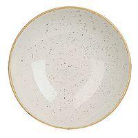 Assiette creuse en porcelaine ø24,8 cm ivoire-Stonecast-Churchill - Image principale