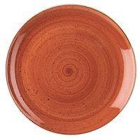 Assiette plate en porcelaine ø28,8 cm terracota-Stonecast-Churchill - Image principale