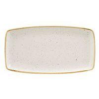 Plat rectangulaire en porcelaine ivoire-Stonecast-Churchill - Image principale
