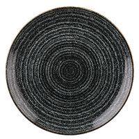 Assiette plate en porcelaine ø28,8 cm noir-Studio Print-Churchill - Image principale