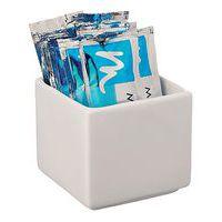 Cube de table 7x7x6,5 cm 16 cl blanc - Cube - Image principale