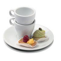 Tasse thé en porcelaine ø7,5 cm 16cl blanc-Isis - Image principale