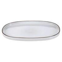 Assiette ovale en porcelaine-Caractere-Revol - Image principale