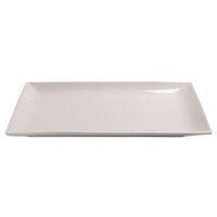 Assiette rectangulaire plate en porcelaine-Clelia - Image principale