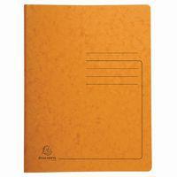 Lot de 25 Chemises de classement à ressort carte lustrée - A4-Orange - Image principale