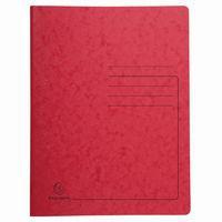Lot de 25 Chemises de classement à ressort carte lustrée - A4-Rouge - Image principale