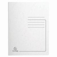 Lot de 25 Chemises de classement à ressort carte lustrée - A4-Blanc - Image principale