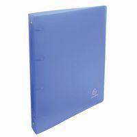 Lot de 10 Classeur 4 anneaux 30 mm polypropylène Chromaline maxi-Bleu - Image principale
