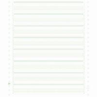 Lot de 2000 Feuilles de listing  zoné vert 1pli Bandes - Image principale