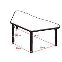 Table Clémence plateau trapèze - Manutan Expert - Image 2