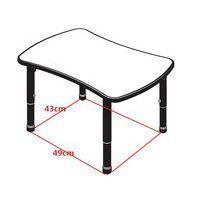 Table Clémence plateau vague - Manutan Expert - Image 3