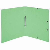 Lot de 10 Classeur 2 anneaux 15mm carte lustrée imprimée - A4-Tilleul - Image 2