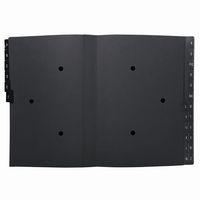 Lot de 8 Trieur rigide Economique Ordonator 24 compartim. alp. Noir - Image 2