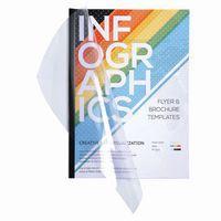 Boite de 100 plats pour relier PVC 15x100e - A4-Cristal - Image 3