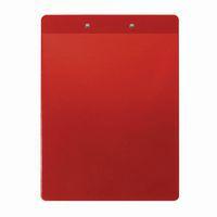 Lot de 10 Porte-bloc avec pochette - Format 23x32cm pour A4-Rouge - Image 3