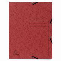 Set de 3 Pack 10 Chemises à élastique 3 rabats carte lustr. assorties - Image 2