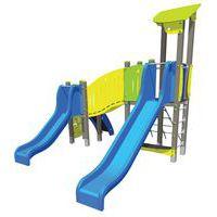 Structure fun glisse 2 tourelles alu - Image principale