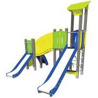 Structure fun glisse 2 tourelles alu - Image 2