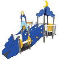 Structure pays des rêves tour jour/nuit alu/polyester - Fixation platines - Image 2