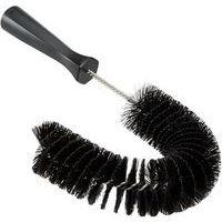 Lot de 10 Brosse à main flexible avec pas de vis, Ø55 mm, 360 mm Noir - Image principale