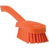 Lot de 10 Brosse à main, manche court, 270 mm, Dur, Orange - Image principale