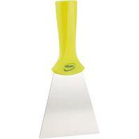 Lot de 10 Grattoir lame inox à pas de vis, 100 mm, Jaune - Image principale