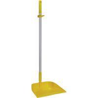 Lot de 10 Pelle à poussière à manche vertical, 330 mm, Jaune - Image principale