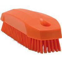 Lot de 25 Brosse à main S / Brosse à ongles , 130 mm, Dur, Orange - Image principale