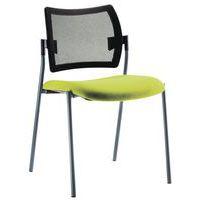 Chaise visiteur Tendance dossier résille Sokoa - Image 4