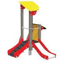 Structure 1 tour et cabane Ptit Loup alu - Manutan Expert - Image 3